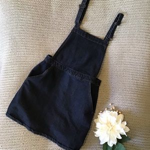 Xhilaration Denim Overall Dress. WITH POCKETS